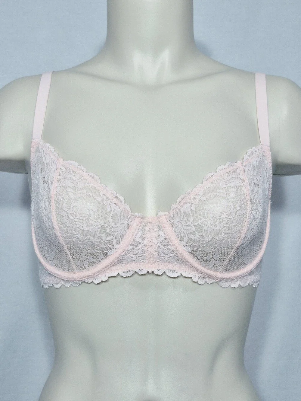 36B Natori 724314 Heavenly Convertible Balconette Underwire Bra Pink